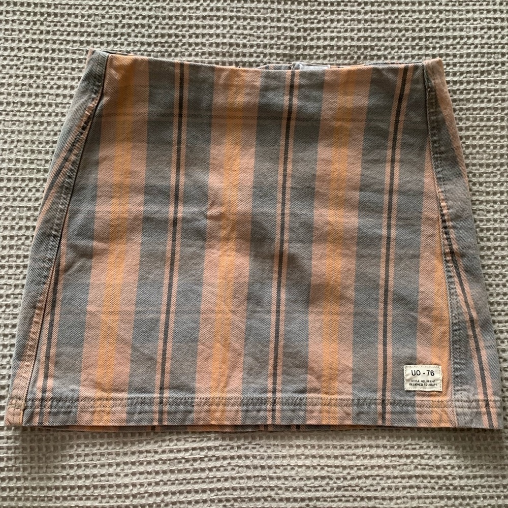 Urban Outfitters Plaid Mini Skirt